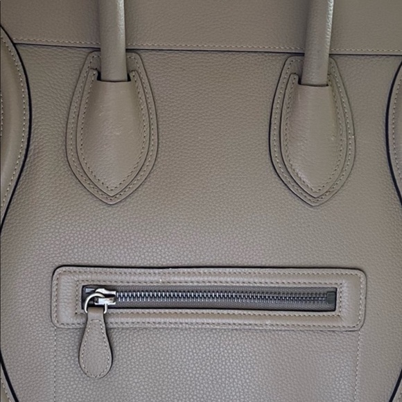 Authentic CELINE Mini Luggage Tote - Picture 10 of 11